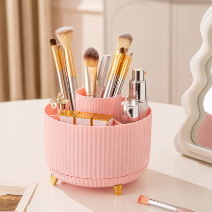 Bellordine Carousel — 360° Rotating Makeup & Skincare Organizer